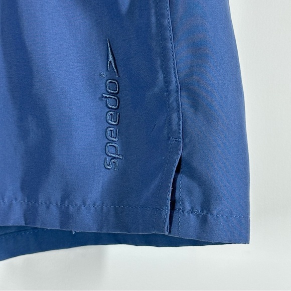 Speedo Blue Swim Trunks Sz Large - Picture 3 of 11